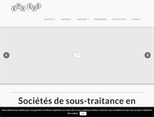 Tablet Screenshot of electronique-services.com